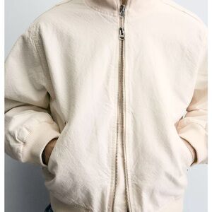 Zara Men's Weighted Cream Jacket